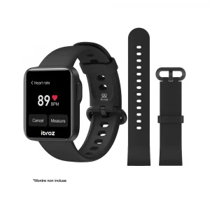 Bracelet Ibroz Xiaomi Mi Watch Lite 18mm noir