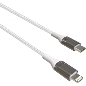 Câble Lightning Green_e vers USB-C blanc 2m
