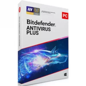 Logiciel antivirus et optimisation Bitdefender Antivirus Plus - 1 an - 1 PC