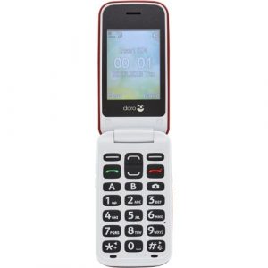 Téléphone portable Doro 2424 Rouge Blanc