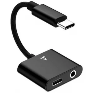 Adaptateur USB C Adeqwat USB-C femelle + Jack