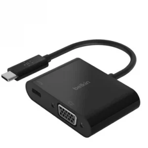 Adaptateur USB-CVGA Belkin USB-C vers VGA 60W Noir