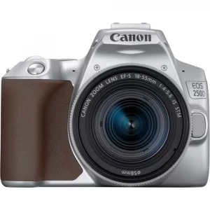 Appareil photo Reflex Canon EOS 250D Argent + 18-55mm IS STM