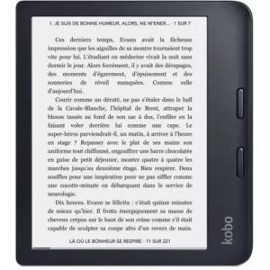 Liseuse eBook Kobo Libra 2 - Noire - 7 BT 32Go