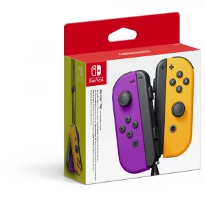 Manette Nintendo Paire de Manettes Joy-Con VioletOrange