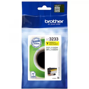 Cartouche d'encre Brother LC3233 Jaune