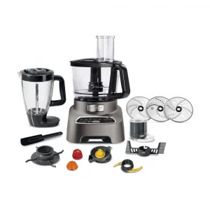 Robot multifonction Moulinex FP827E10 Double Force Silver + 10 access
