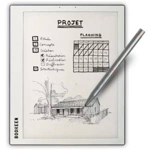 Bloc-notes numérique Bookeen Notea-Liseuse Android 10.3'' avec stylet