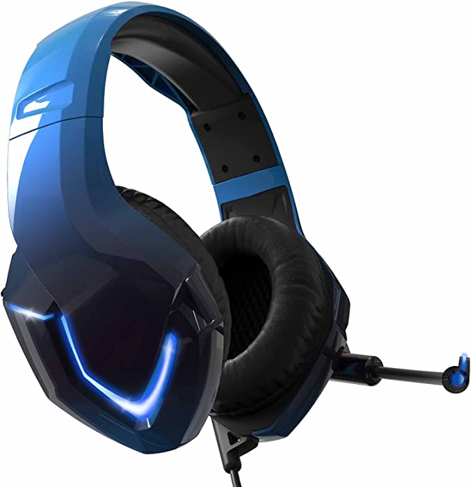 Casque Gamer PS4 PS5 avec Micro Gaming Headset Filaire